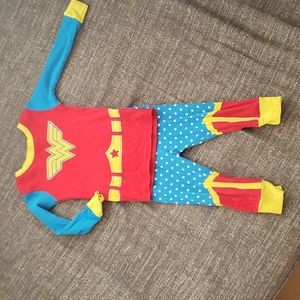 Toddler Wonder Woman PJ's